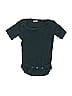 Kate Quinn Organics 100% Organic Cotton Solid Teal Short Sleeve Onesie Size 3-6 mo - photo 1