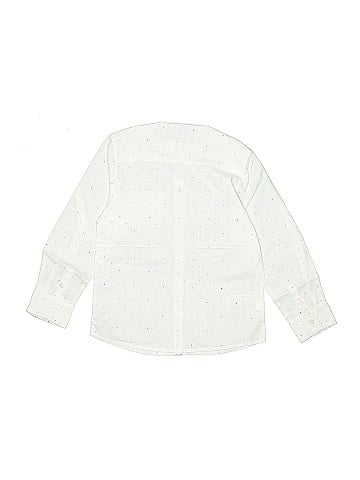 Mayoral Long Sleeve Button-Down Shirt (view 2)