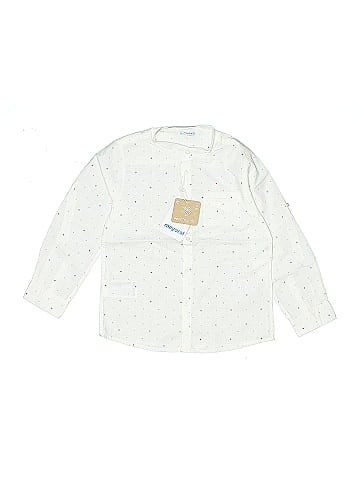 Mayoral Long Sleeve Button-Down Shirt (view 1)
