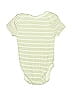 Rene Rofe Stripes Green Short Sleeve Onesie Size 0-3 mo - photo 2