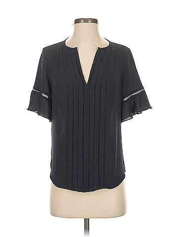 Ann Taylor Short Sleeve Blouse (view 1)