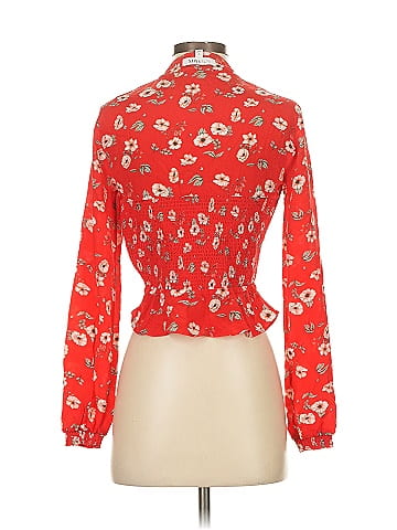 Intermix 3/4 Sleeve Silk Top (view 2)