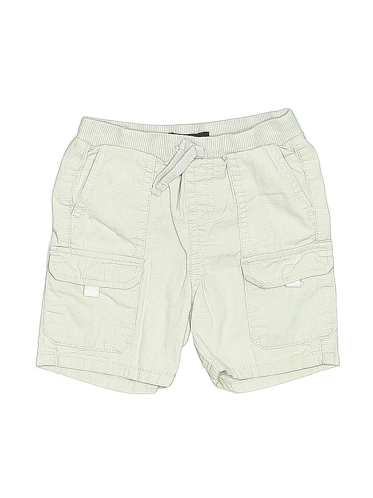 Pre-owned 7 For All Mankind Kids' Cargo Shorts In Green