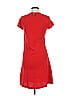 DKNY Jeans 100% Cotton Solid Red Casual Dress Size M - photo 3