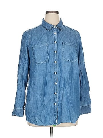 Talbots Outlet Long Sleeve Button-Down Shirt (view 1)