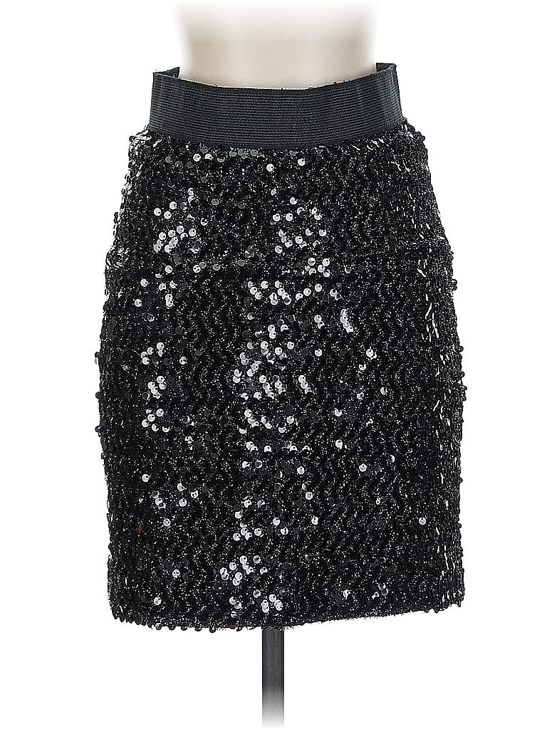 Pre-owned Milly Formal Skirt In Black