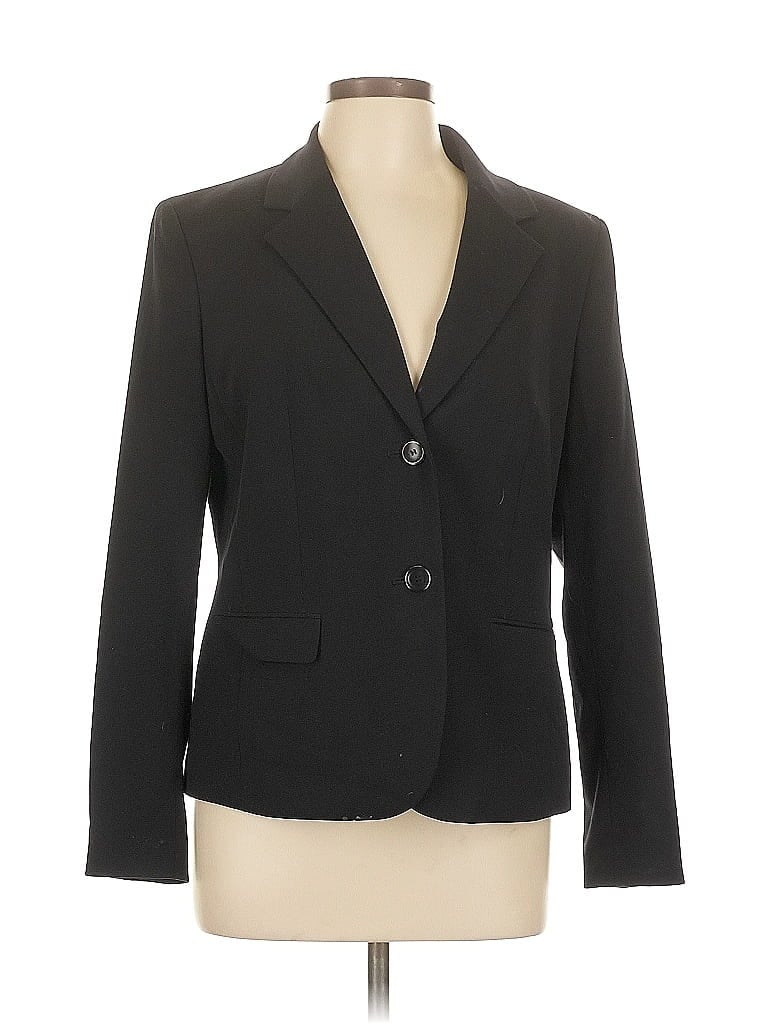 Pre-owned Nine West Blazer Jacket In Black