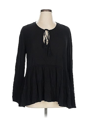 Kensie Long Sleeve Blouse (view 1)