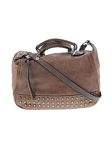 Barneys New York Leather Satchel (view 1)