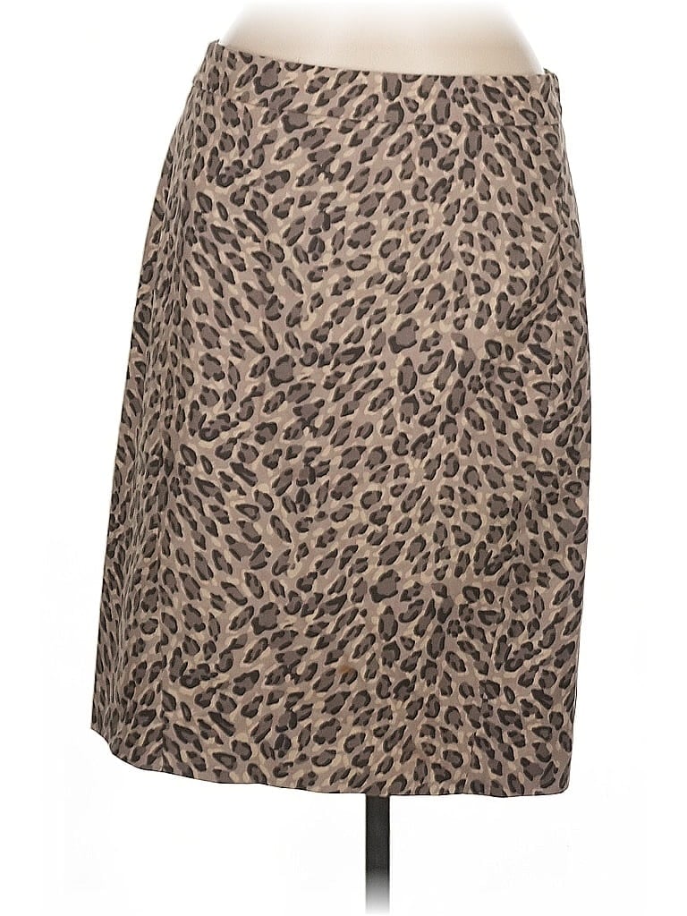 Pre-owned Ann Taylor Loft Casual Skirt In Brown