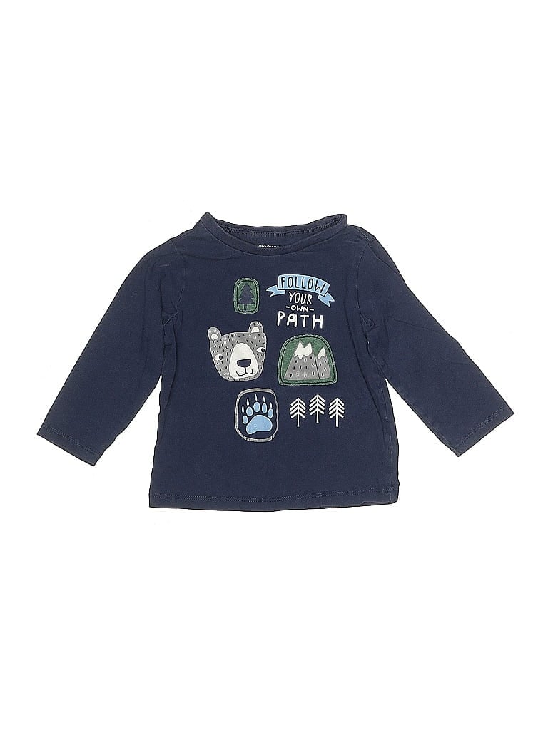 Click to view more detailed imagery on our partner's website Pre-owned First Impressions Kids' 3/4 Sleeve T-shirt In Blue
