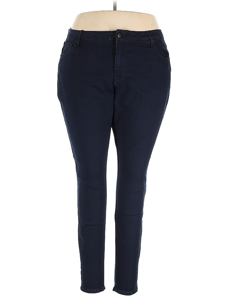 Pre-owned Madison Jeggings In Blue