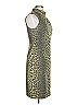 Kay Unger Animal Print Green Cocktail Dress Size 10 - photo 4
