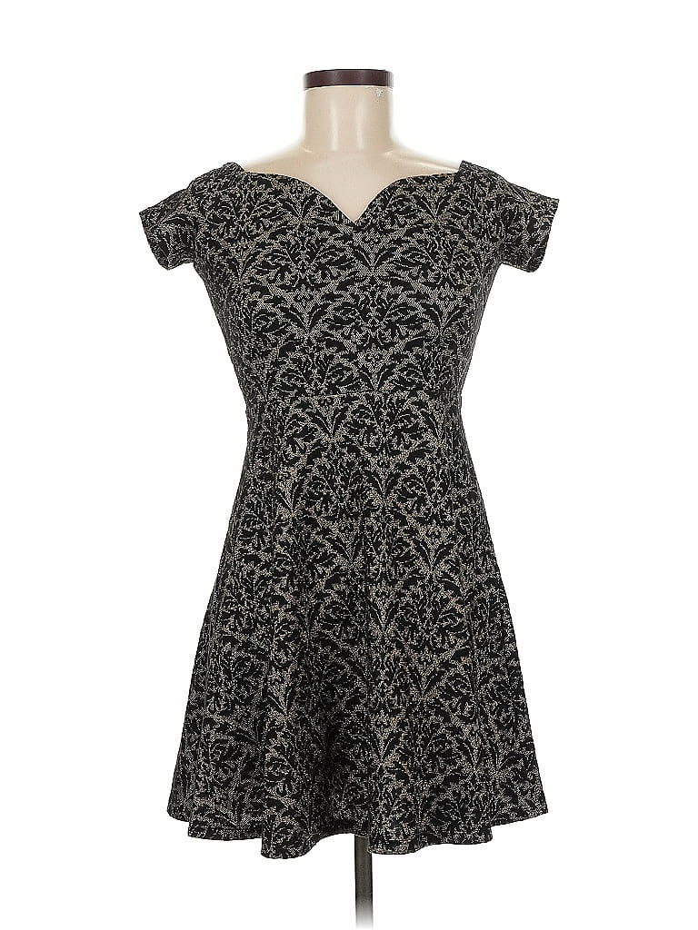 Pre-owned One Clothing Cocktail Dress In Black