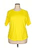 Coolibar 100% Polyester Yellow Active T-Shirt Size XXL - photo 1