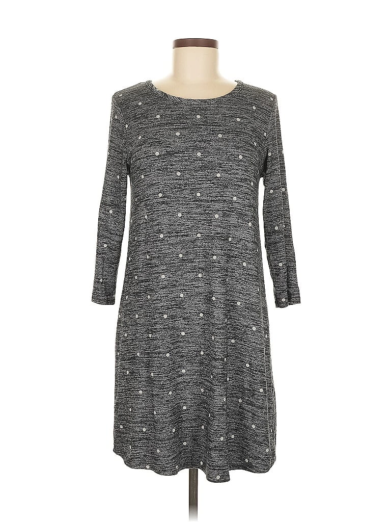 Pre-owned Market & Spruce Casual Dress In Gray