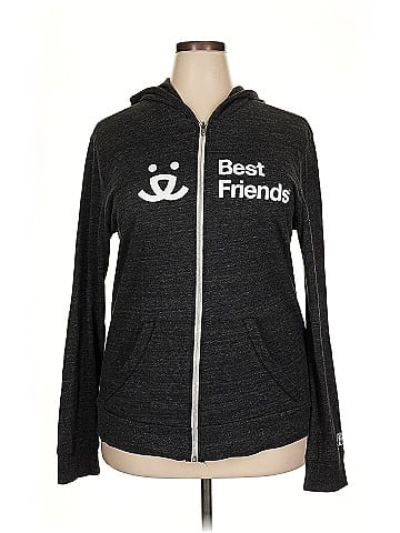 ALTERNATIVE Zip Up Hoodie (view 1)