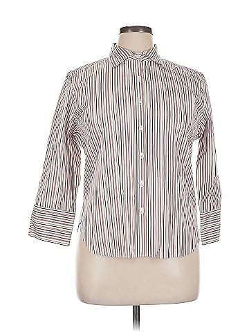 Faconnable 3/4 Sleeve Button-Down Shirt (view 1)