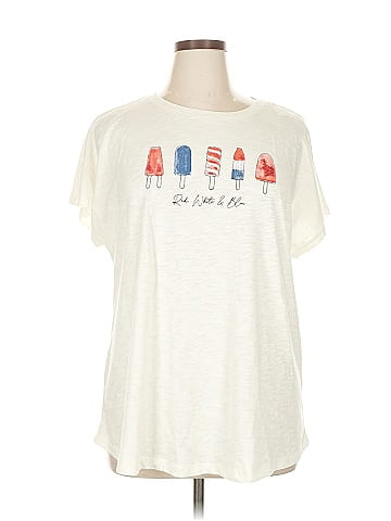 Lane Bryant Short Sleeve T-Shirt (view 1)