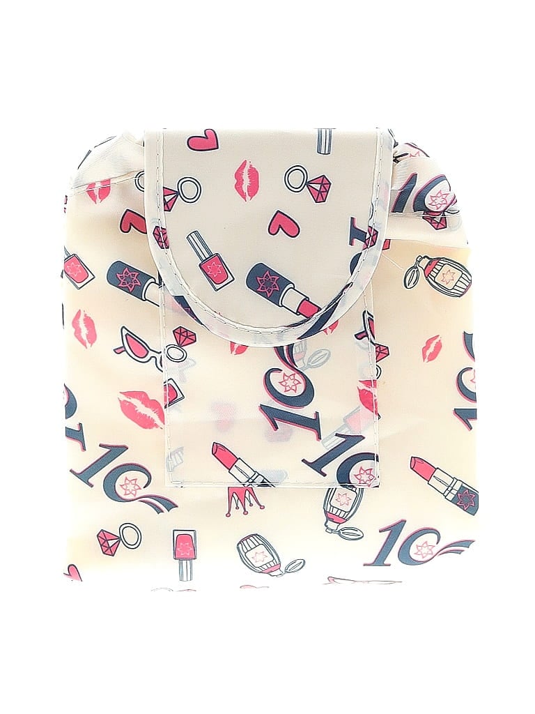 Pre-owned Unbranded Makeup Bag In White