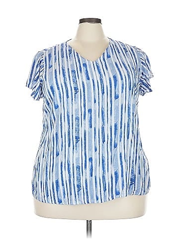 Agnes Orinda Short Sleeve Blouse (view 1)