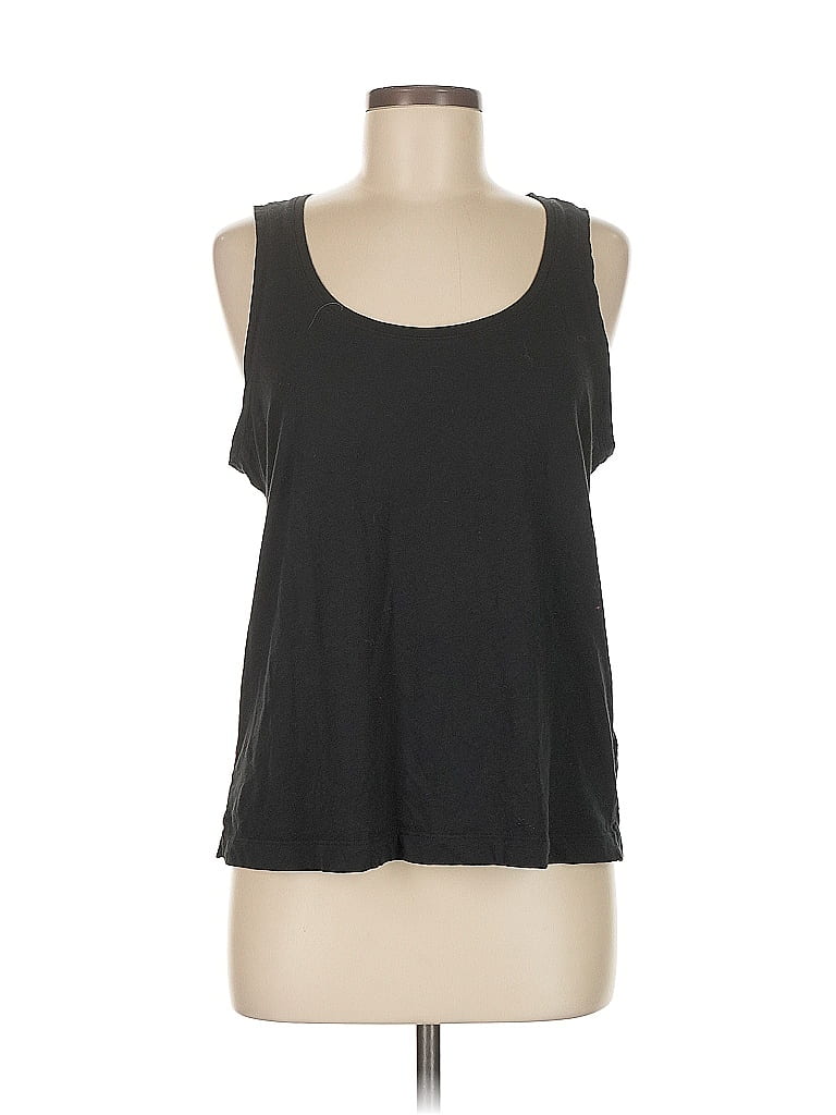 Pre-owned J.crew Factory Store Sleeveless T-shirt In Black
