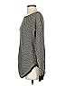 Splendid Houndstooth Gray Black Pullover Sweater Size S - photo 5