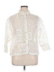 Chico's Design 3/4 Sleeve Button Down Shirt