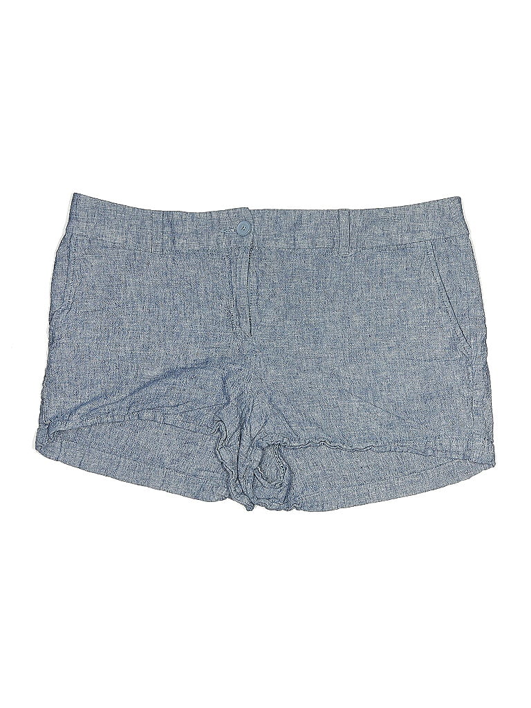 Pre-owned Ann Taylor Loft Outlet Shorts In Blue