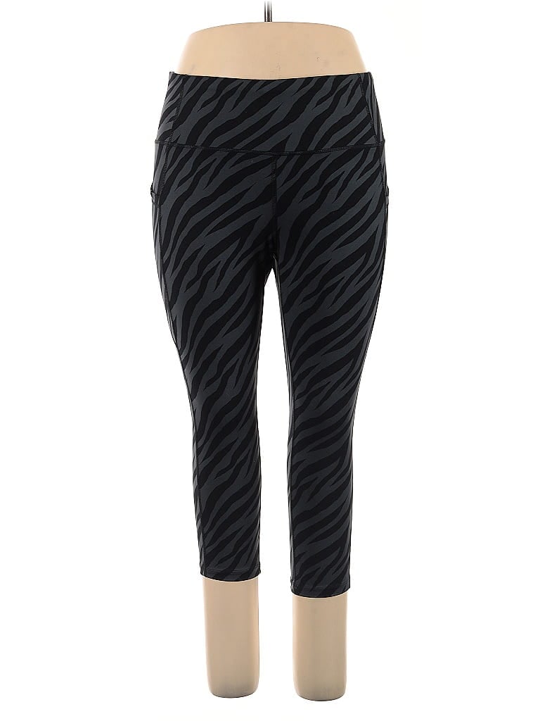 Pre-owned Avia Active Pants In Black