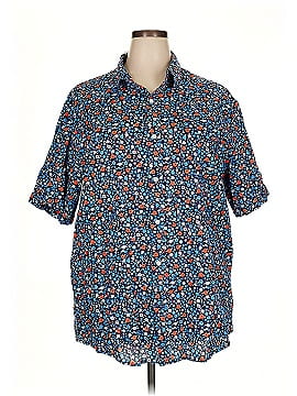 Free Assembly Short Sleeve Button Down Shirt