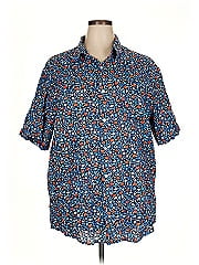 Free Assembly Short Sleeve Button Down Shirt