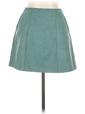 Kendall & Kylie Faux Leather Skirt (view 1)