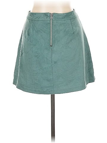 Kendall & Kylie Faux Leather Skirt (view 2)
