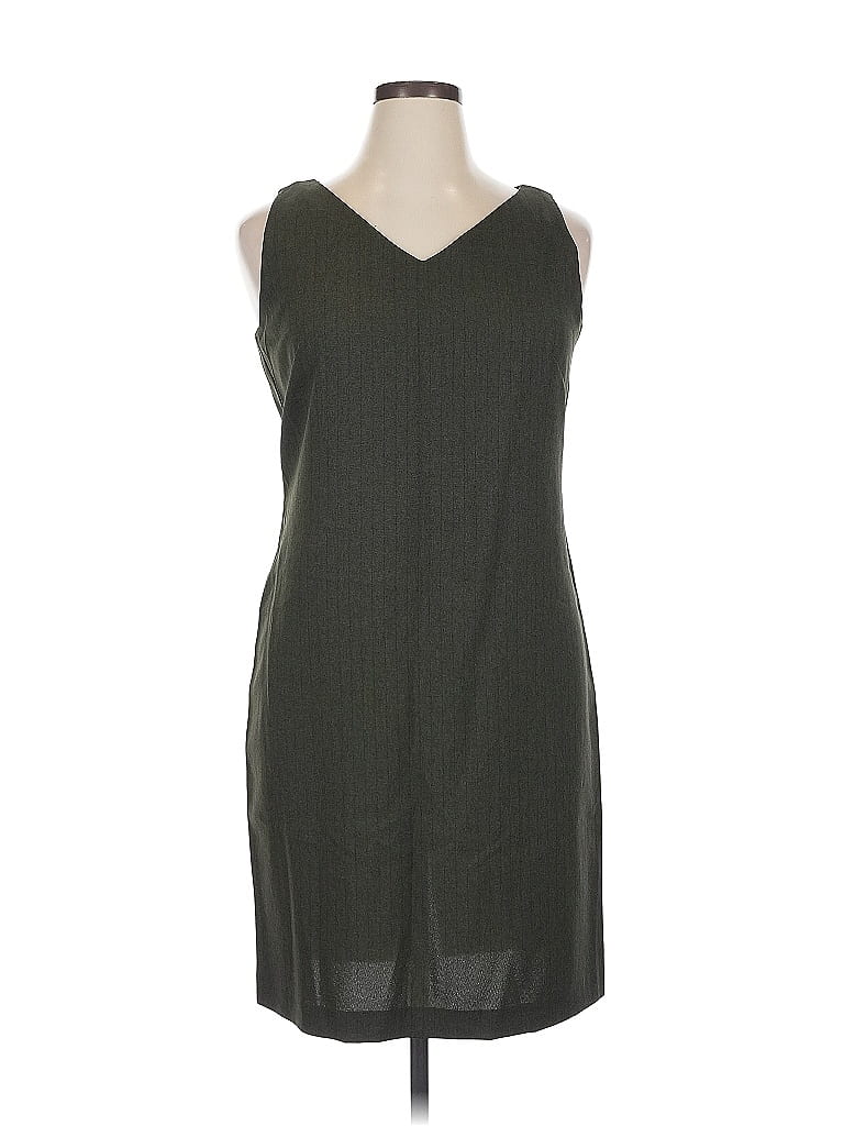 Jessica Howard 100% Polyester Gray Casual Dress Size 14 - photo 1
