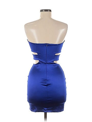 Blue Blush Cocktail Dress (view 2)