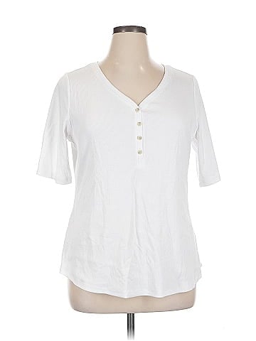 Sonoma Goods for Life Short Sleeve Henley (view 1)