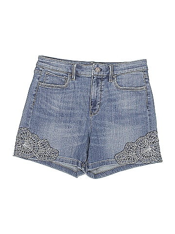 White House Black Market Denim Shorts (view 1)