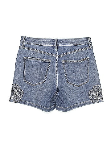 White House Black Market Denim Shorts (view 2)