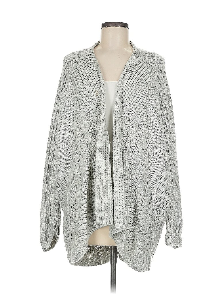 Pre-owned Sam Edelman Cardigan Sweater In Gray