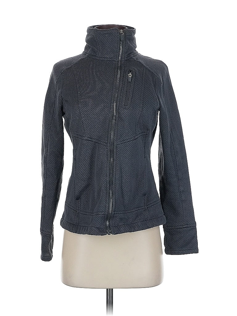 Click to view more detailed imagery on our partner's website Pre-owned Athleta Cardigan Sweater In Gray