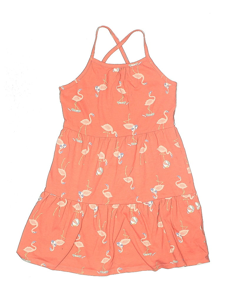 Pre-owned Cat & Jack Kids' Dress In Orange