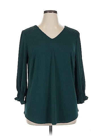 Adrianna Papell 3/4 Sleeve Blouse (view 1)
