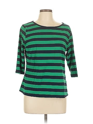 Allegra K 3/4 Sleeve T-Shirt (view 1)