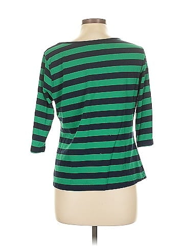Allegra K 3/4 Sleeve T-Shirt (view 2)