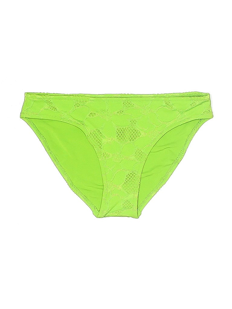 Pre-owned Aerie Swimsuit Bottoms In Green