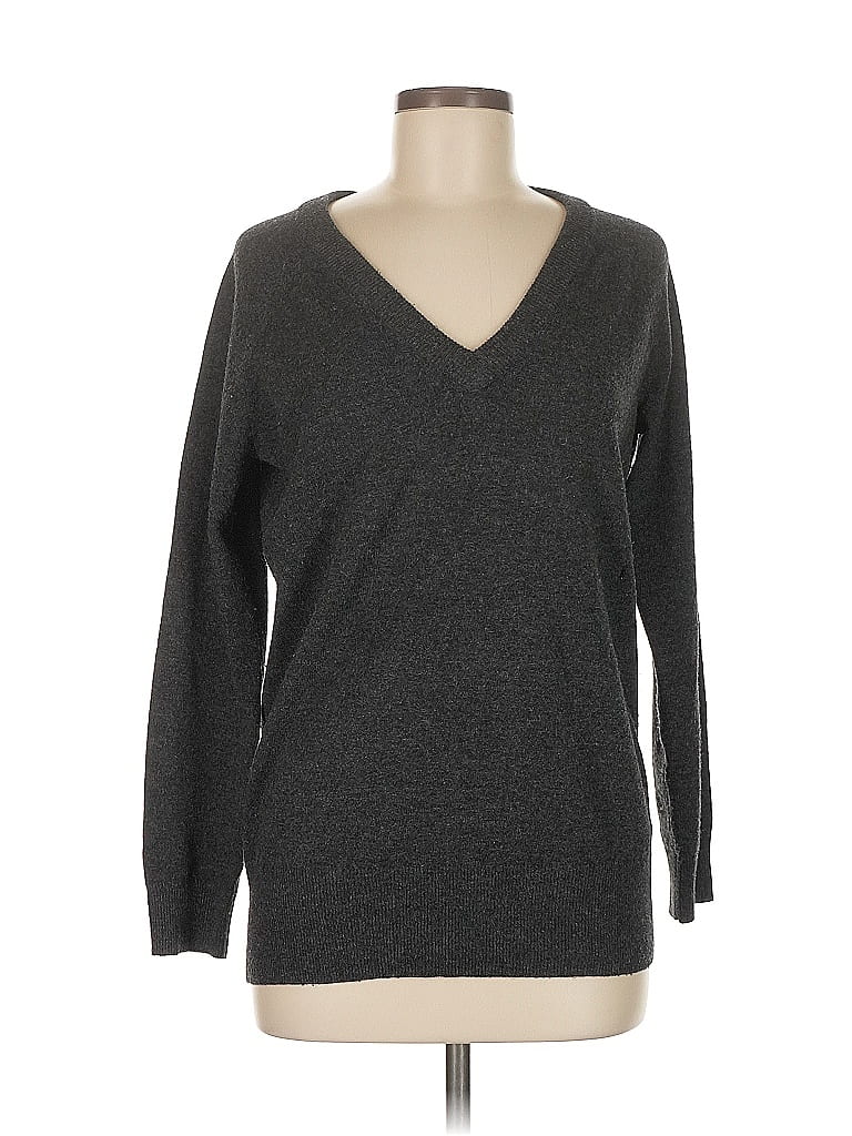 Pre-owned Wilfred Wool Pullover Sweater In Gray