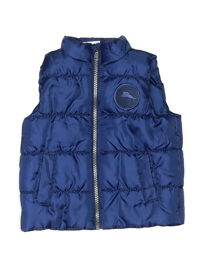 Pre-owned Tommy Bahama Kids' Vest In Blue