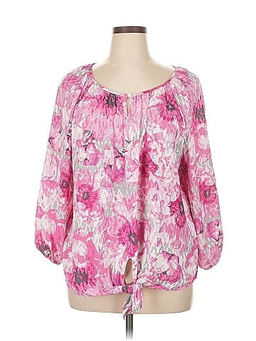 Allison Daley 3/4 Sleeve Blouse (view 1)