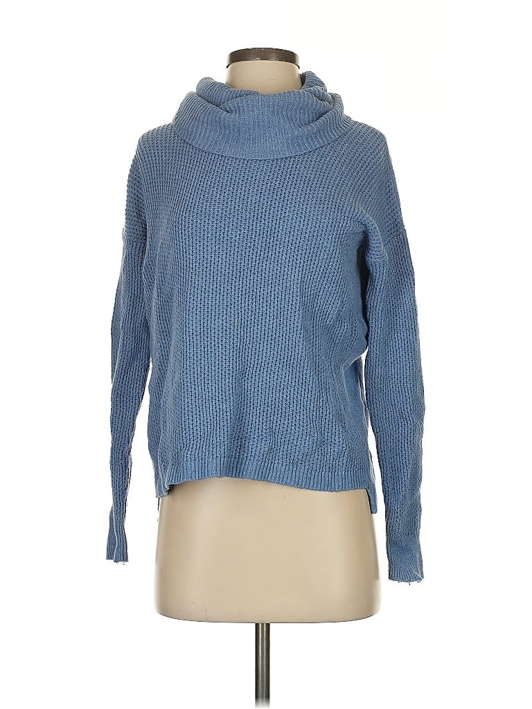 Click to view more detailed imagery on our partner's website Pre-owned Madewell Turtleneck Sweater In Blue